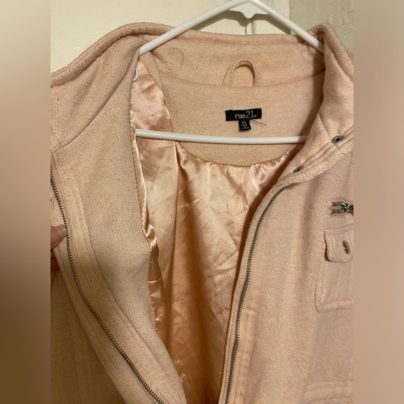 Rue21 pink coat - Picture 3 of 3